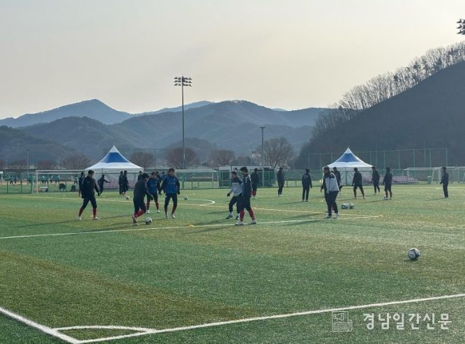 2025 합천군 전지훈련, 추위 속에서도 열기가 후끈!