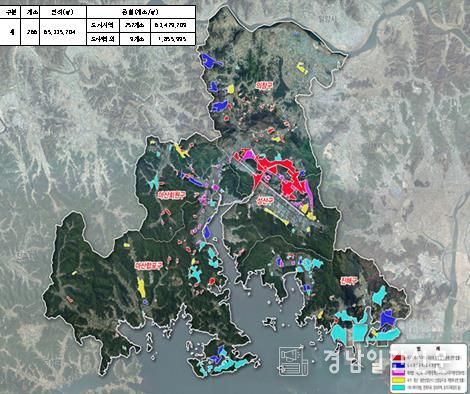 창원시 지구단위계획구역 현황