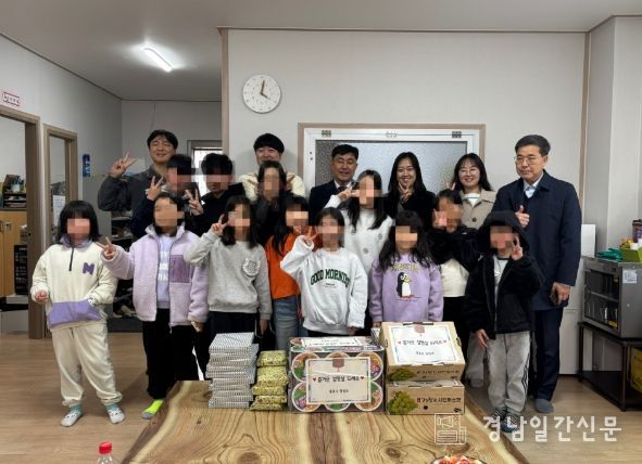 통영시 행정과, 지역아동센터 방문