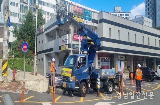 무연고 노후 간판 일제 정비 추진