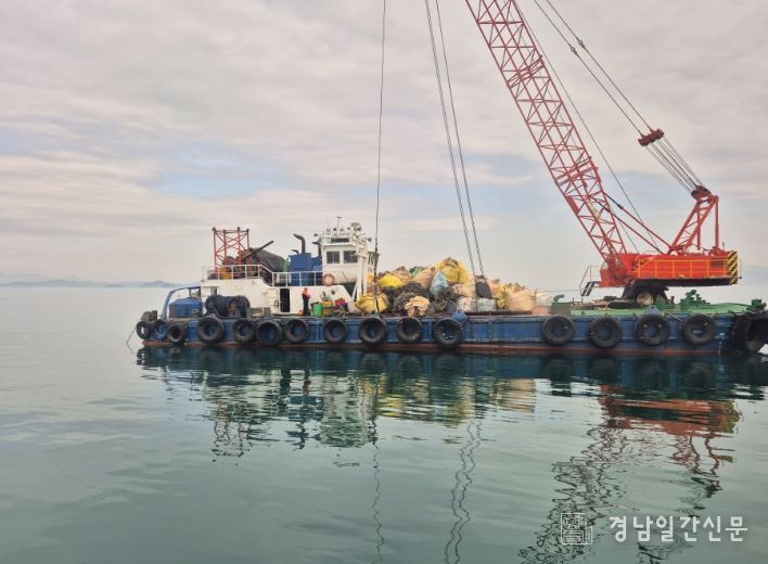 남해군‘강진만 청정어장 재생사업