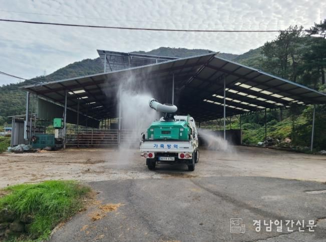 남해군, 구제역 유입 차단을 위한 총력 대응