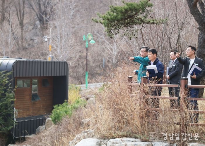 함양군 대봉산휴양밸리, 해빙기 맞이 전체 시설 점검
