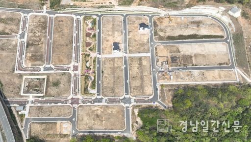 장유배후주거복합단지 택지 조성