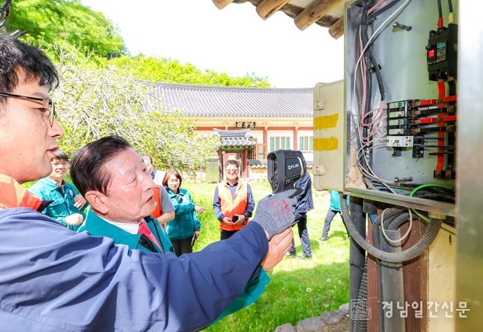 조근제 함안군수, 함안향교 찾아 집중안전점검 실시