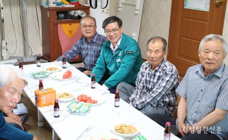 진병영 함양군수, 폭염 대비 민생행보 “군민안전 최우선”