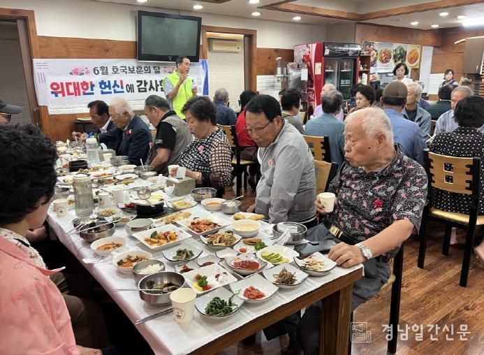 고성군사회복지협의회, 상이군경회 고성군지회에 “감사합니다” 릴레이