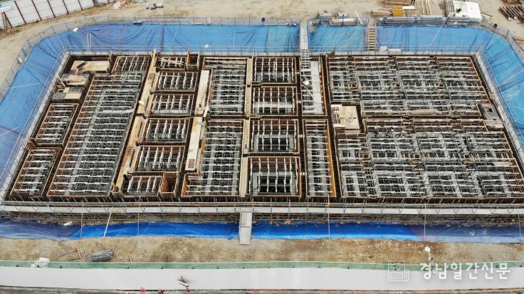 북면물재생센터 증설공사현장