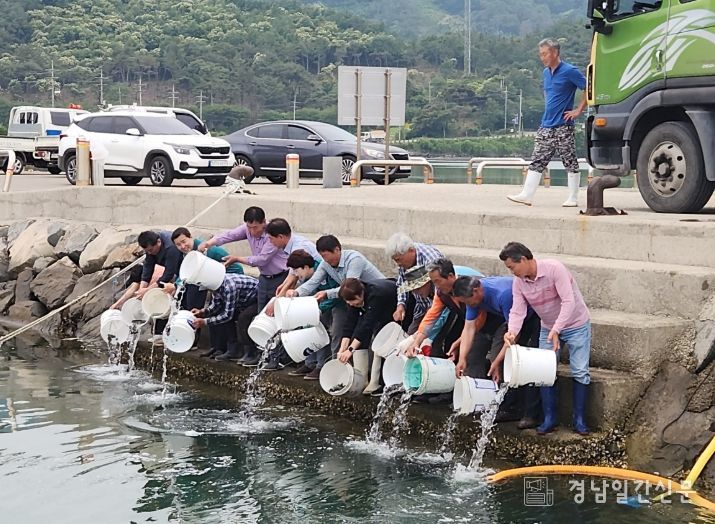 어업인 소득증대를 위한 ‘수산종자 방류사업’ 실시