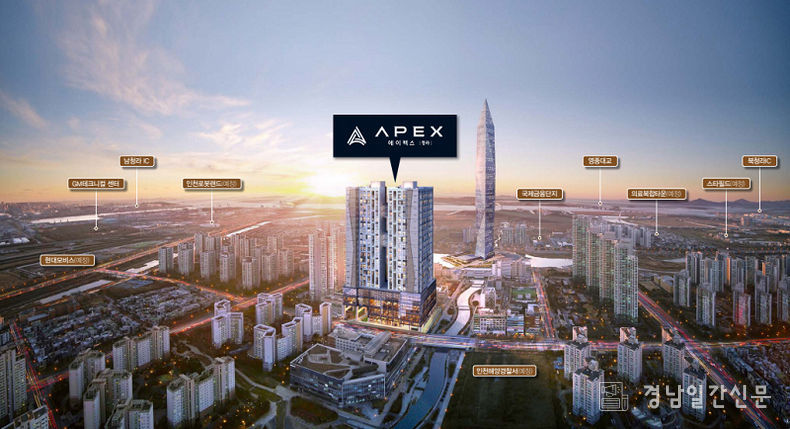 에이펙스 청라 조감도 – 분양7번가 이미지 제공