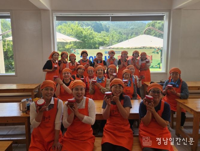 사천’ 직접 만든 전통식품 쌈장 나눔 진행