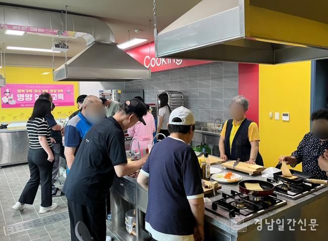 함안군보건소, 정신장애인 대상 영양실습교육 실시