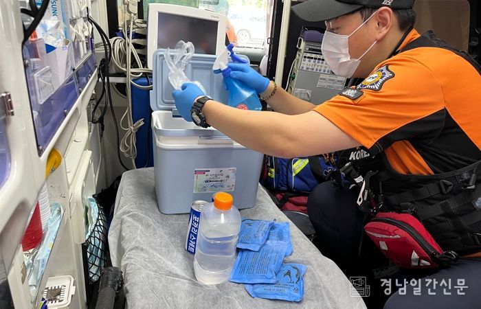 거창소방서, 여름철 폭염...온열질환 발생 시 119에 신고하세요