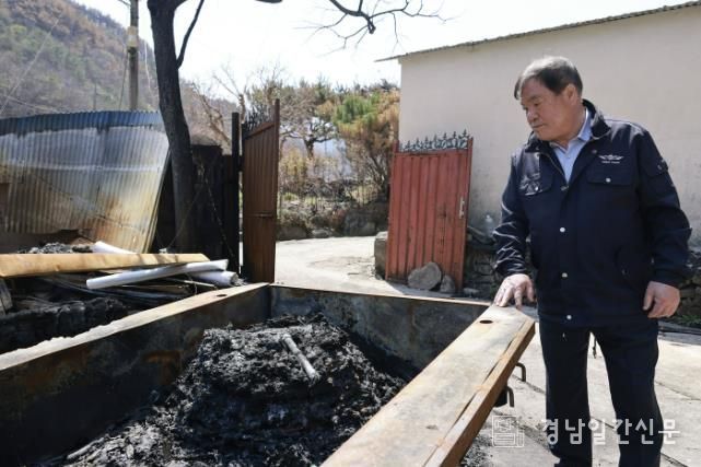 이승화 산청군수 점검