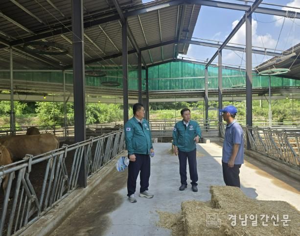 이동률 합천군 농업기술센터 소장 폭염 관리에 총력