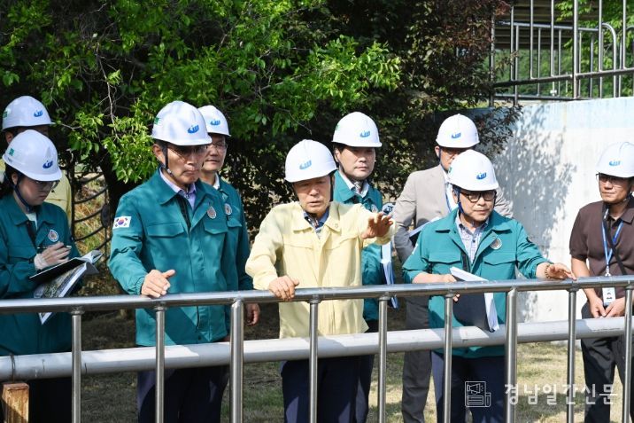 창녕공공하수처리장 현장 지도점검