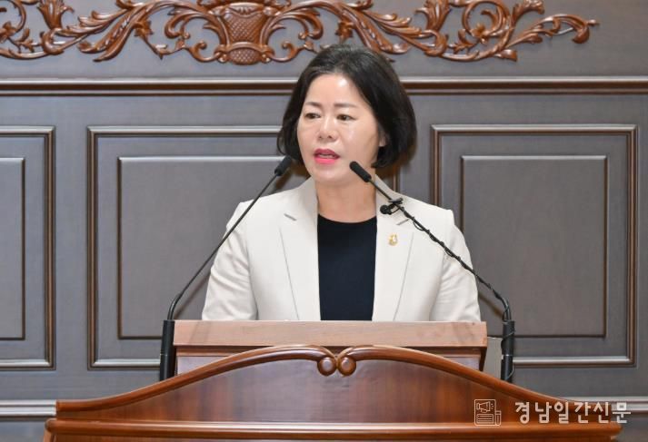 강묘영 진주시의원 “사천·창원은 벌써 지원…진주도 자율방범대 차량 필요”