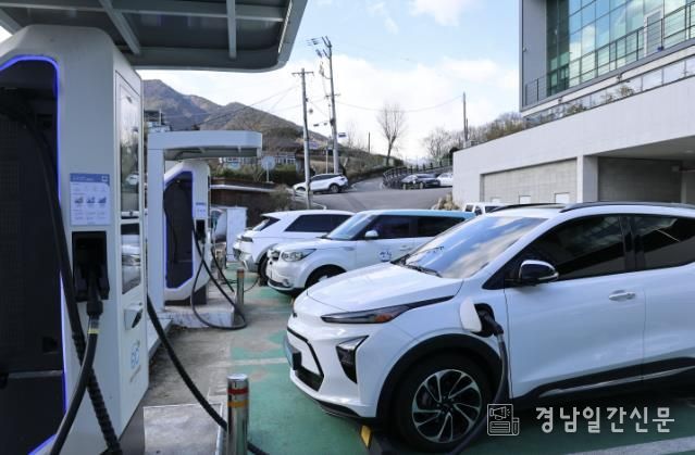 산청군 전기차 충전