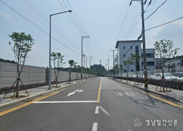 칠서일반산업단지, 가로수 재정비로 새 단장