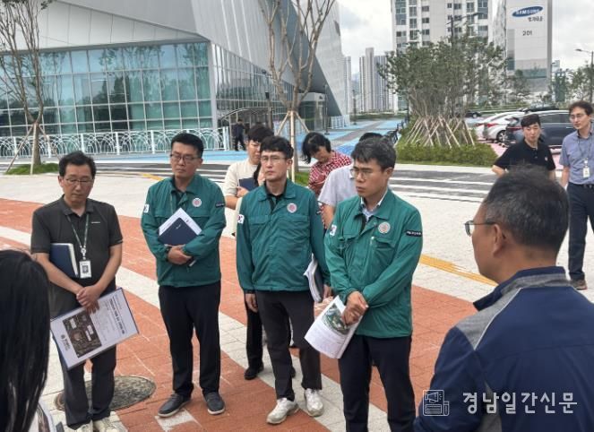 김신호 부시장 동부양산 현장행정_웅상센트럴파크.