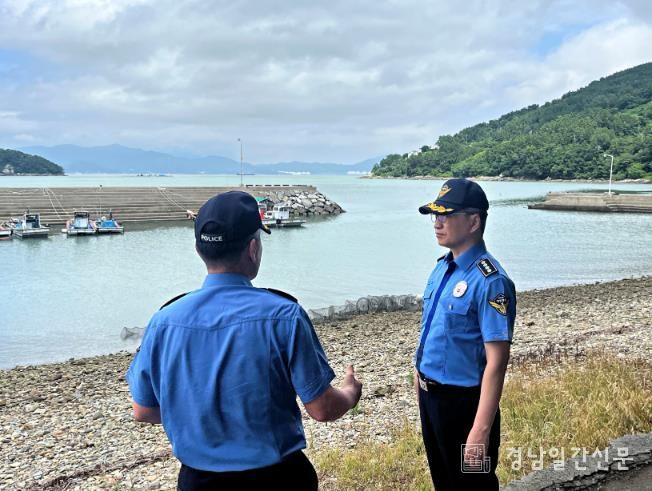 사천해경, 비지정 해변(숨은 명소) 물놀이 위험구역 집중 안전점검