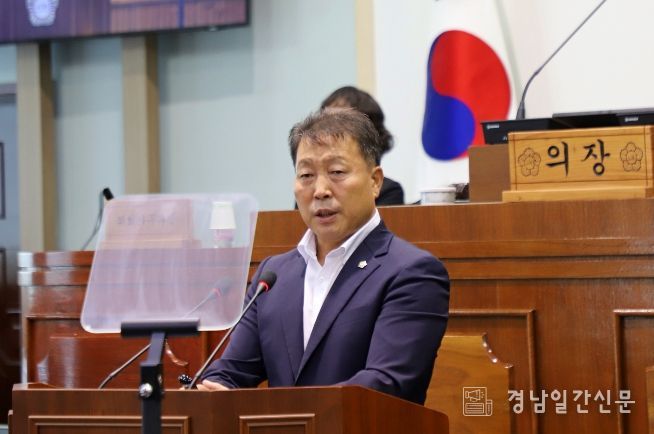 제313회 함안군의회 임시회 문석주 의원 5분 자유발언
