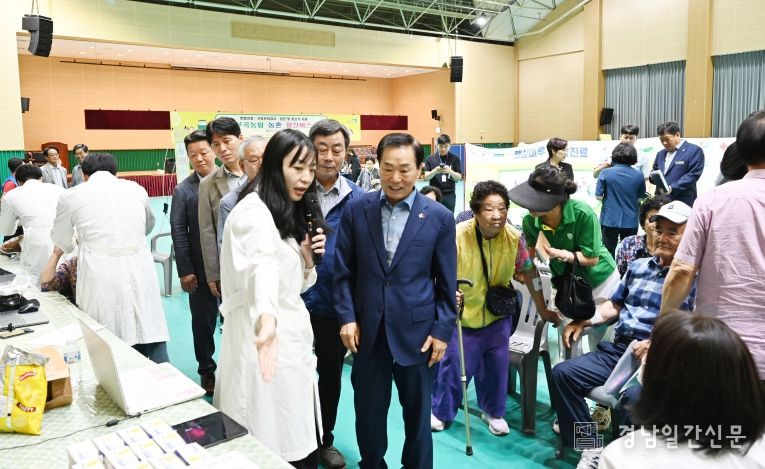 창녕군, 부곡농협과 함께 ‘찾아가는 농촌 왕진버스’ 운영