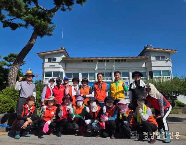 고성군, 산청군 신등면 집중호우 피해복구에 자원봉사