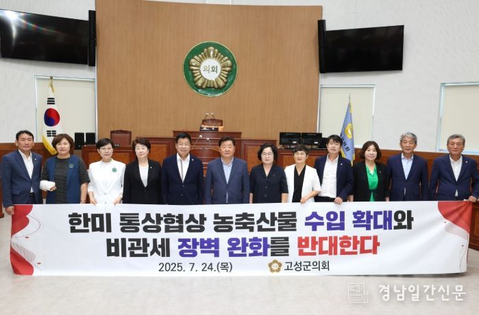 한미 통상협상 농축산물 수입 확대와 비관세 장벽 완화 강력 반대