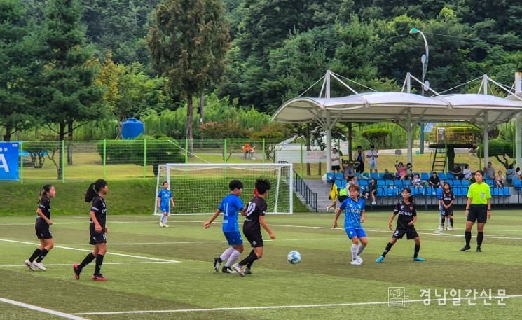 지난해 제23회 전국여자축구선수권대회