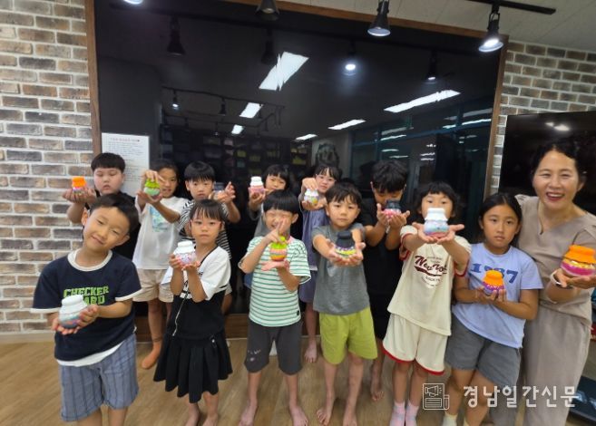 『소망병 만들기 푸드테라피 프로그램』진행