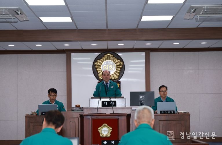 합천군 보도자료(제291회 합천군의회 임시회 회기 종료)