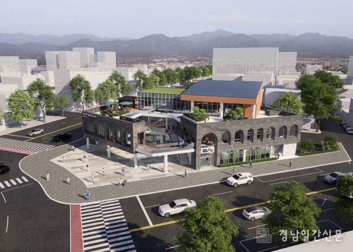 충무동 행정복지센터 조감도