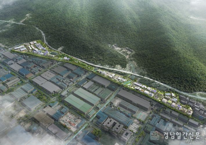 창원국가산업단지 확장구역 조감도