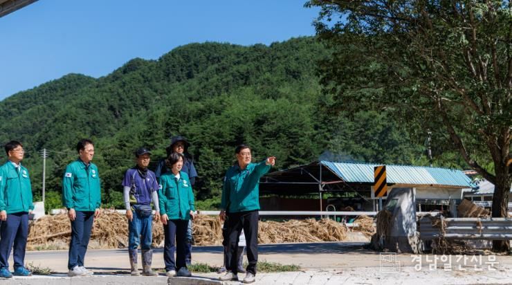 “한 건도 놓치지 마라” 김윤철 합천군수, 철저한 피해조사 진두지휘