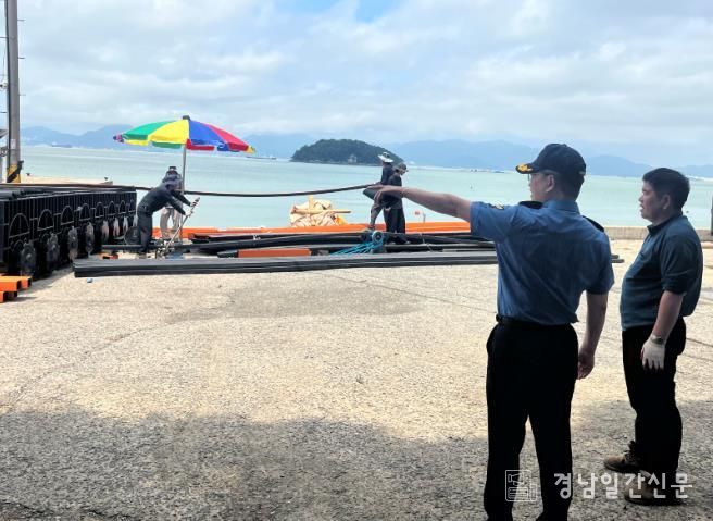 사천해경, 연안안전사고 예방을 위한 사고 취약지 현장점검 실시