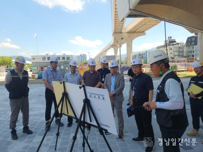 양산시 부시장, 주요 교통·산업 주요 현장행정 실시