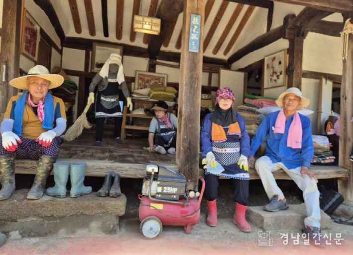 거창군 귀농귀촌 연합회, 산청군 수해복구 현장에 따뜻한 온정 전해