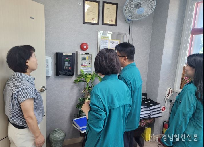 사천시, 노인복지시설 63개소 대상 폭염 대비