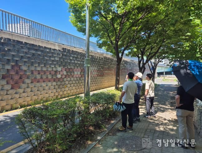 양산시, 호우로 인한 후속피해 대비 긴급안전점검 실시