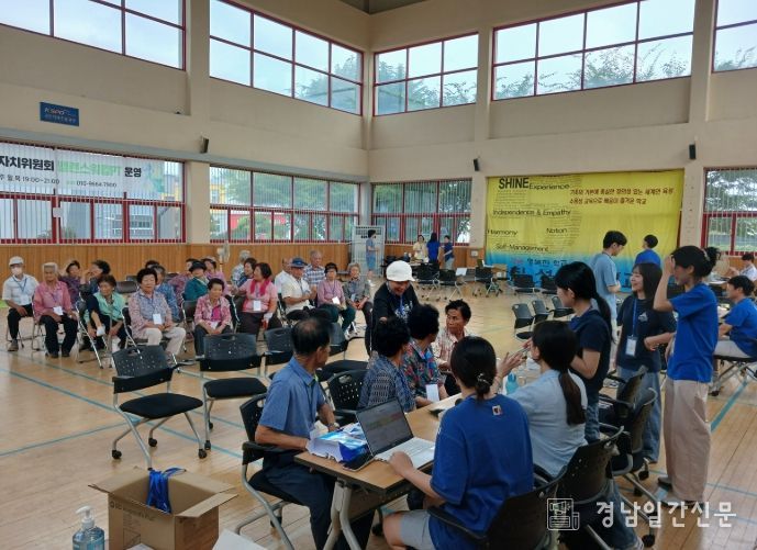 연세대학교 의·치·간 기독모임, 함안에서 여름 의료봉사