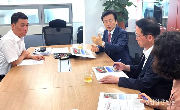 조규일 진주시장, 현안사업 추진 위해 행안부 방문