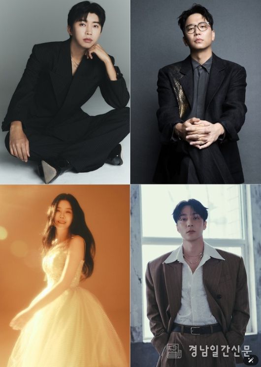 사진제공 | 각 소속사(물고기뮤직, 뮤직팜엔터테인먼트, 325E&C, WAKEONE)