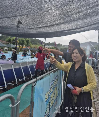 6년 만에 돌아온 당항포 물놀이장… 김향숙 의원 현장 점검