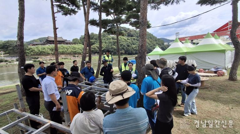 밀양시, ‘2025 밀양 수(水)퍼 페스티벌’ 대비 합동 안전 점검 실시