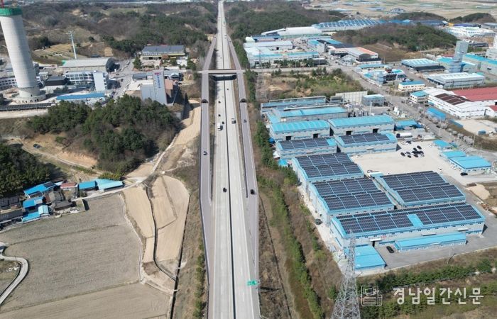 첨단일반산업단지 전용 IC 조감도