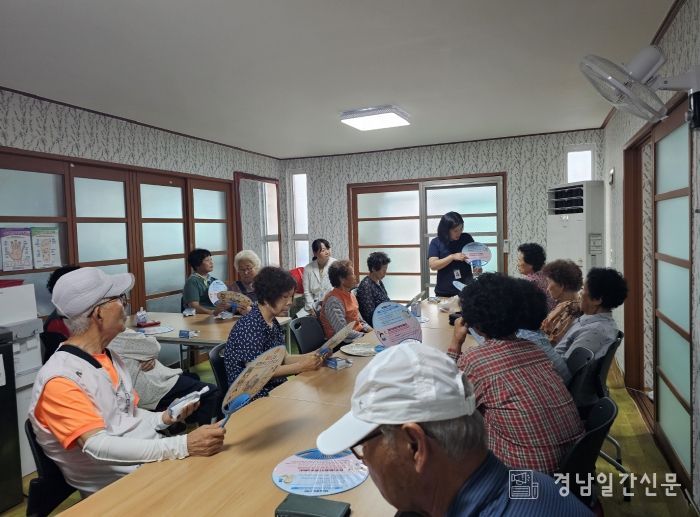 함안군 보건소, 여름철 폭염 예방 집중교육 실시