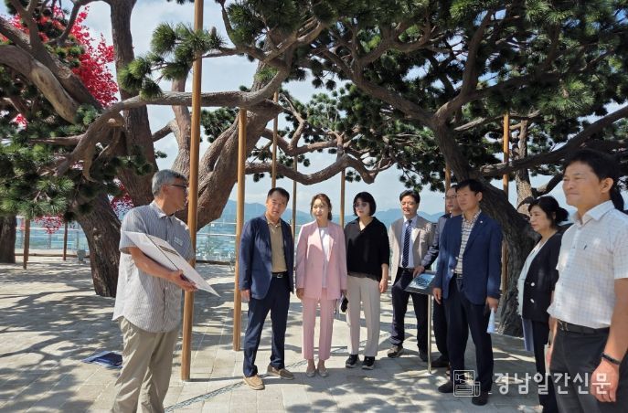 대상공원 빅트리·맘스프리존 현장 점검