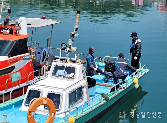 사천해경, 하반기 동력수상레저기구 무상점검 실시