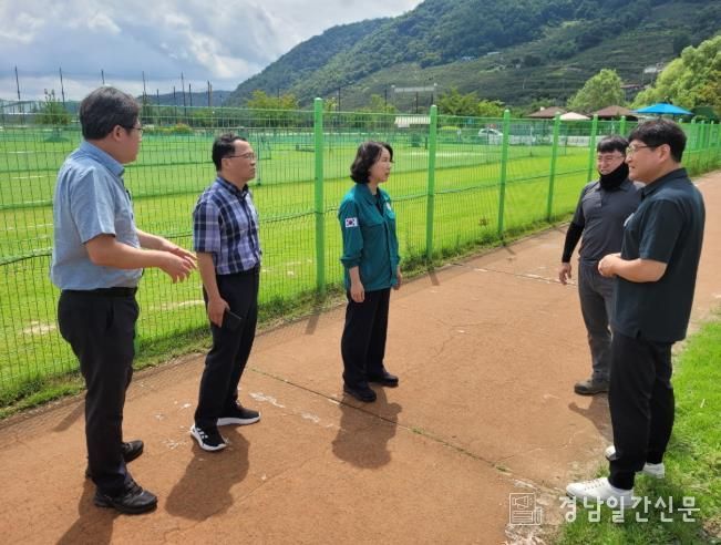 창원특례시, 파크골프장 5곳 현장 점검